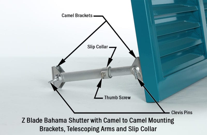 ZBlade Bahama Shutter Master Aluminum